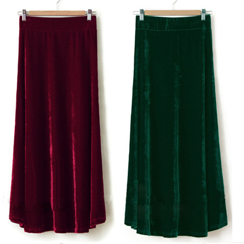 TIYIHAILEY-Women's Velour Plea - đánh giá và giá Pleated Skirt Women