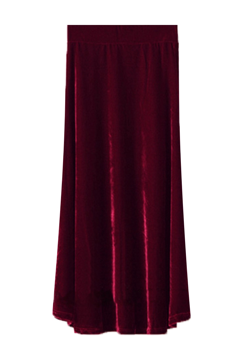 TIYIHAILEY-Women's Velour Plea - đánh giá và giá Pleated Skirt Women
