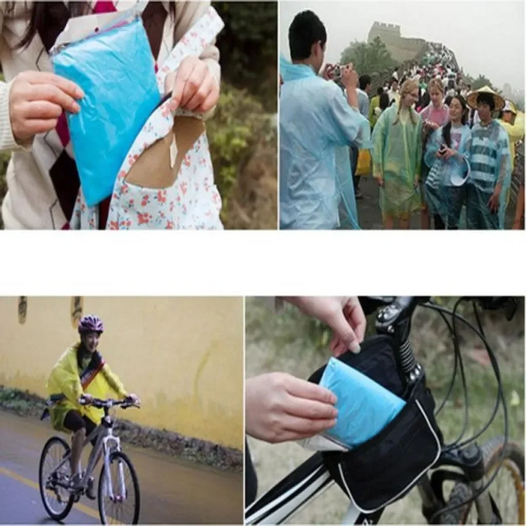 5/10PC Disposable Raincoat Adu - đánh giá và giá Women'S Fashion Rain Jacket