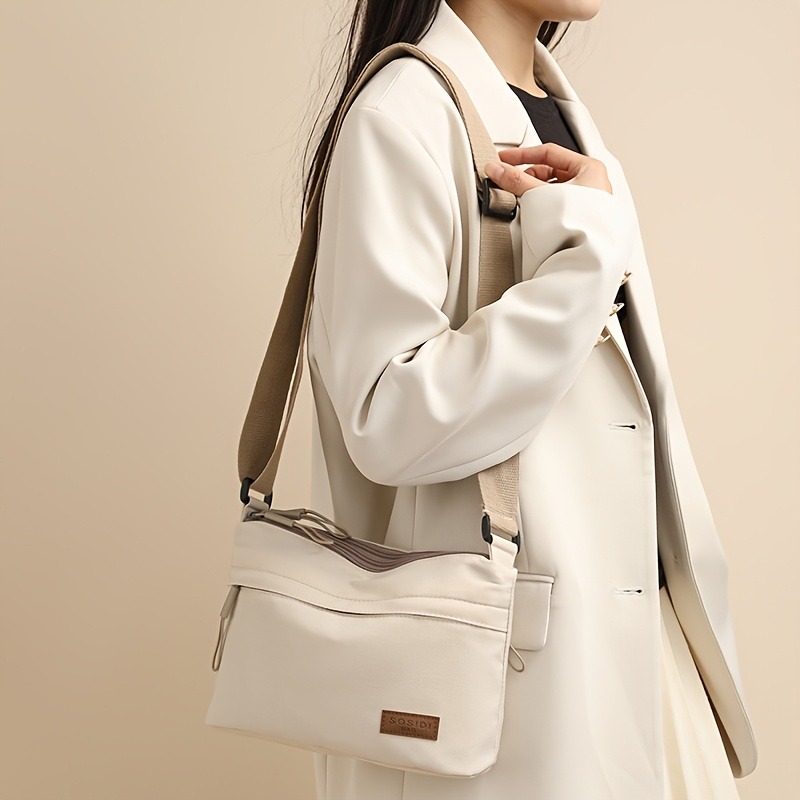 Simple Solid Color Canvas Bag  - đánh giá và giá Canvas Tote Bag