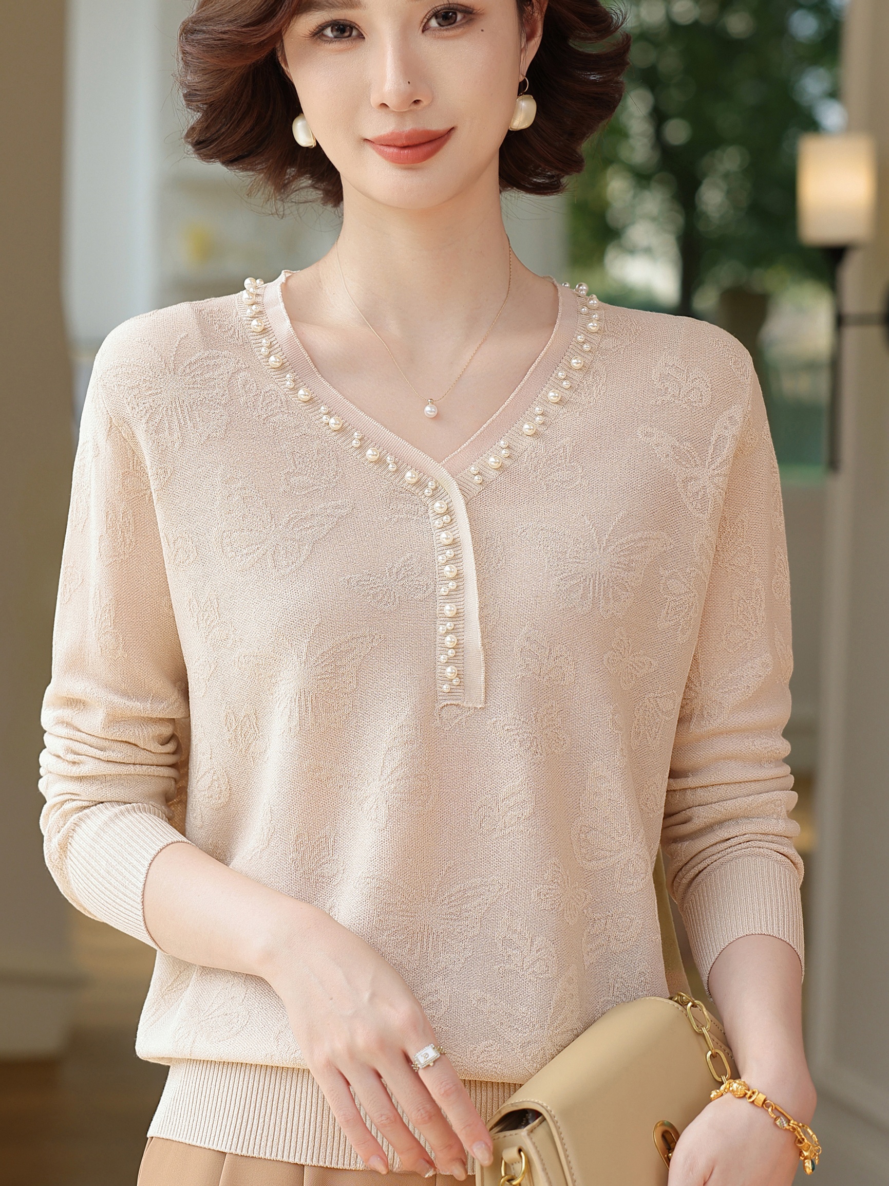 Spring Autumn New Style Knitte - đánh giá và giá Women Fashion Over 60