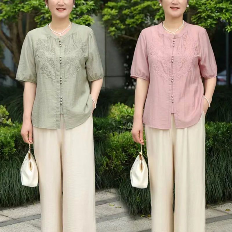 New 2026 Chinese Style Embroid - đánh giá và giá Women Fashion Over 60
