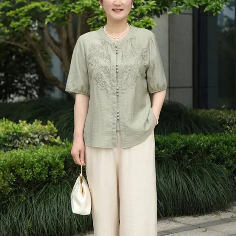 New 2026 Chinese Style Embroid - đánh giá và giá Women Fashion Over 60