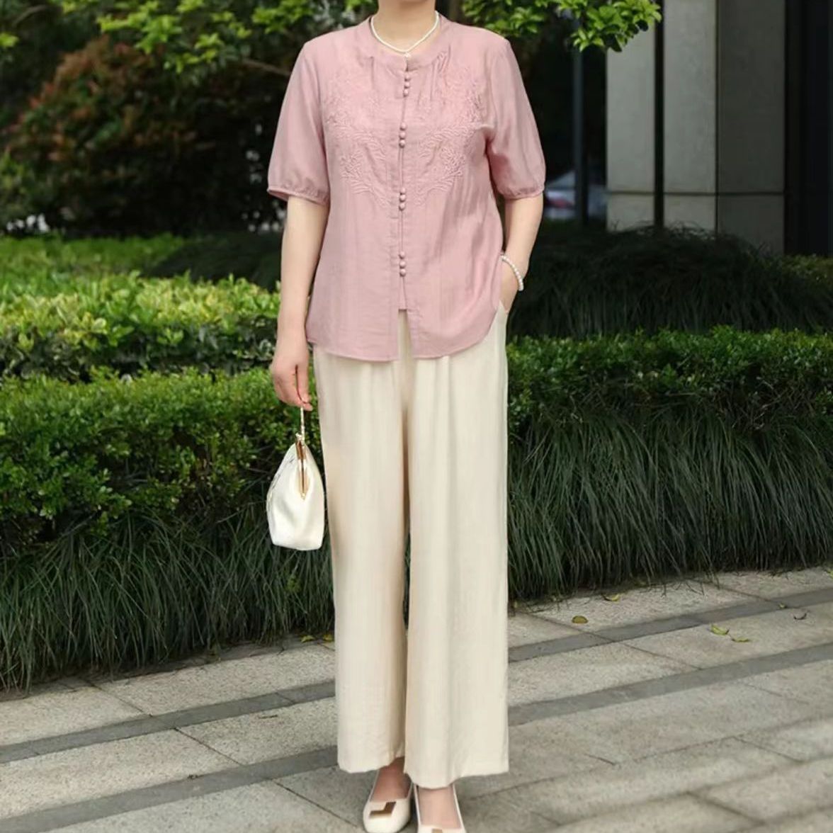 New 2026 Chinese Style Embroid - đánh giá và giá Women Fashion Over 60