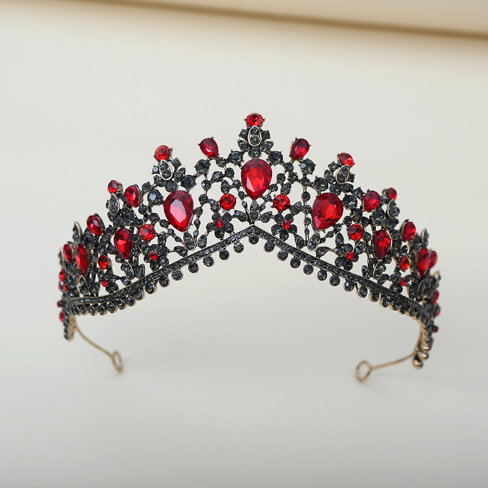 Dark Ruby Black Diamond Crown  - đánh giá và giá Women Queen Fashion