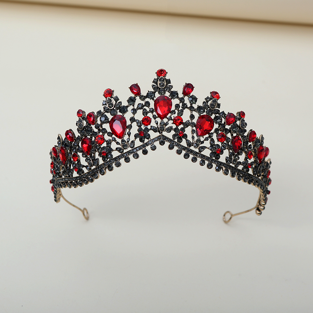 Dark Ruby Black Diamond Crown  - đánh giá và giá Women Queen Fashion