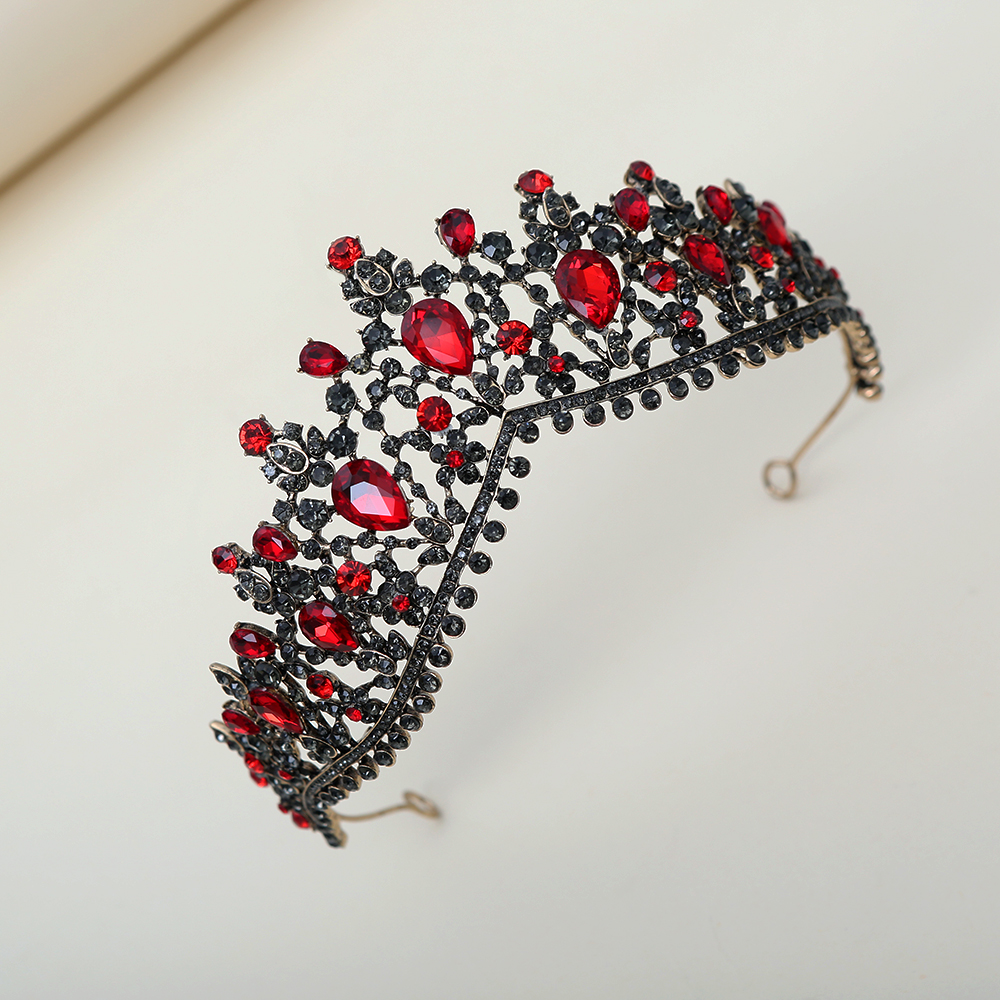 Dark Ruby Black Diamond Crown  - đánh giá và giá Women Queen Fashion