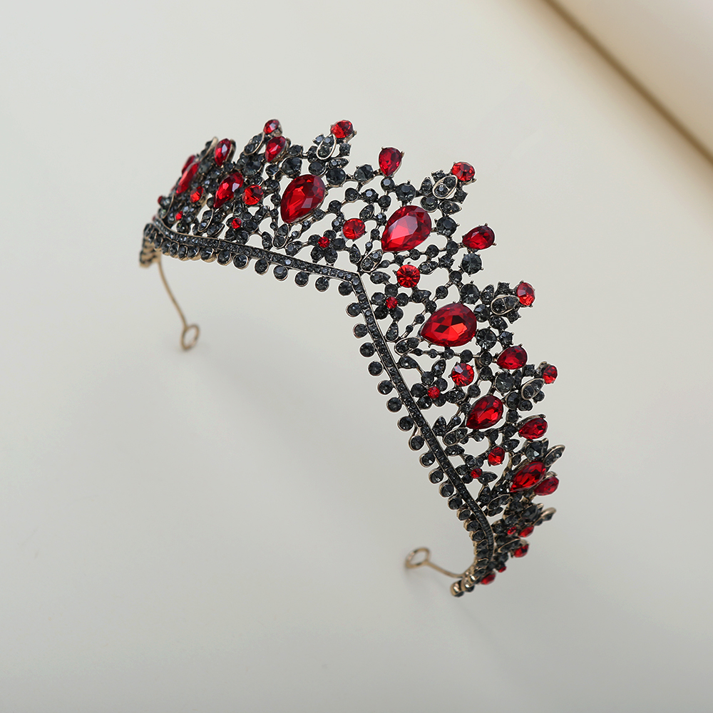 Dark Ruby Black Diamond Crown  - đánh giá và giá Women Queen Fashion